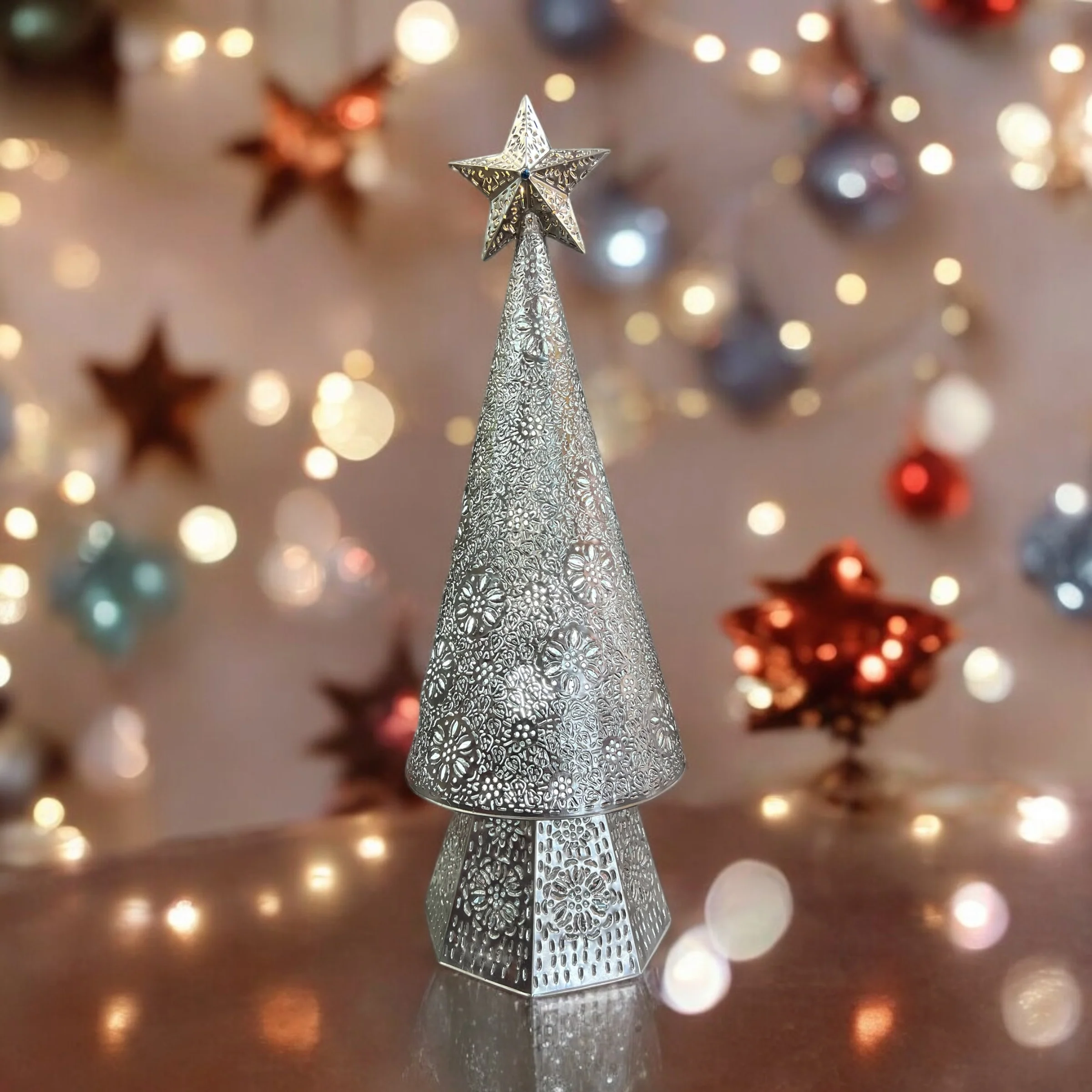 Christmas Tree, metal art - Image 3