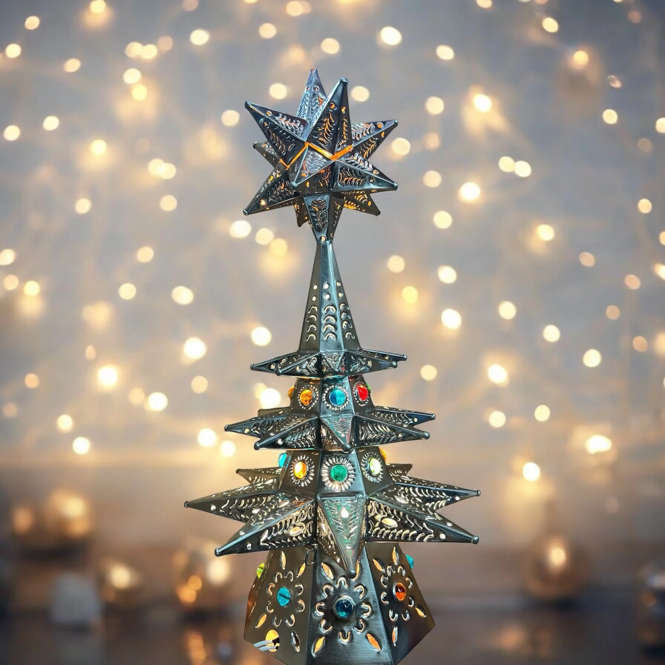 Christmas Tree, metal art - Image 5