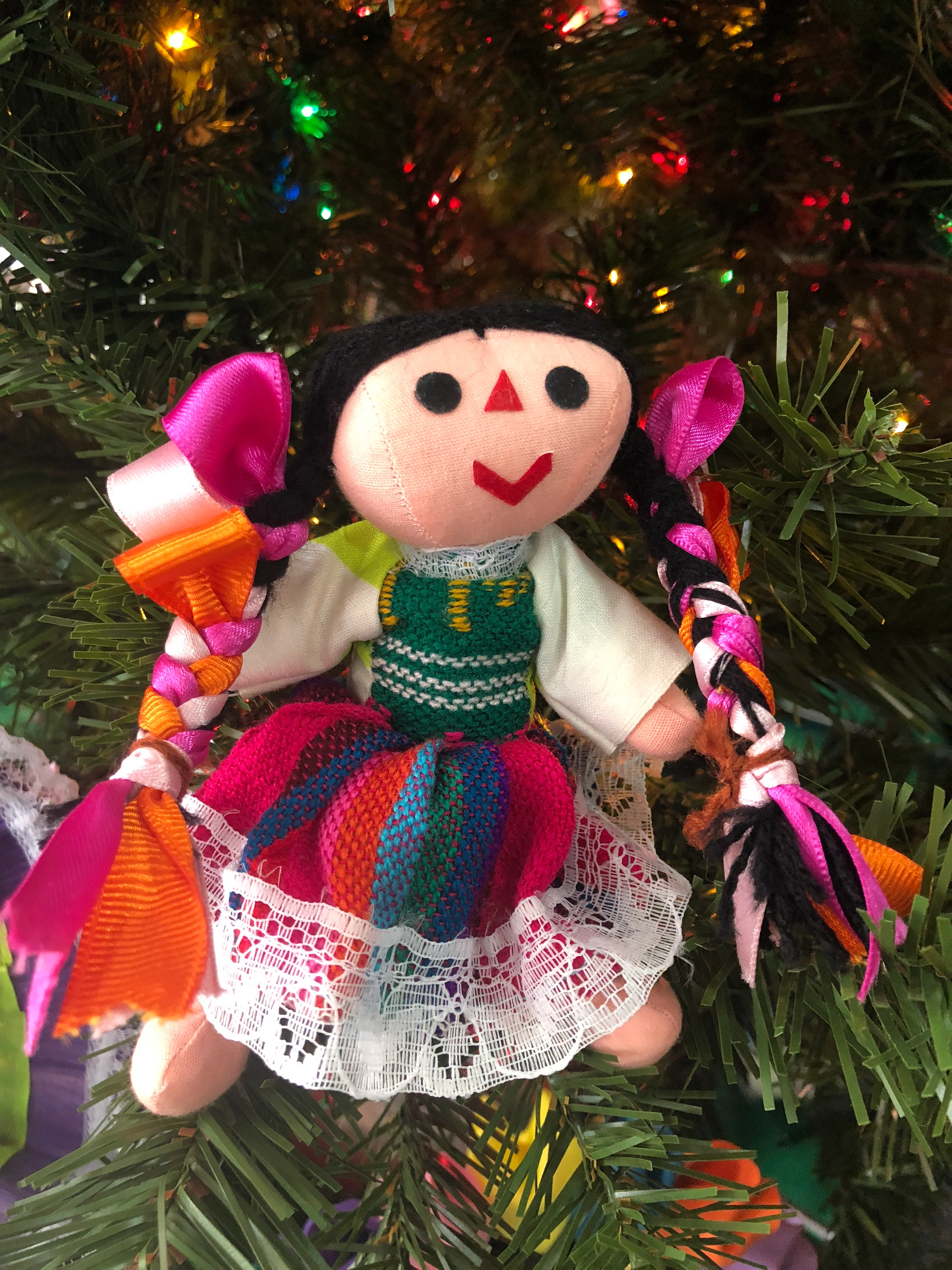 Mexican Rag Doll Ornament